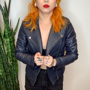 Members Only vegan biker jacket